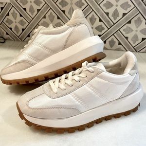 H&M Neutral Platform Sneakers